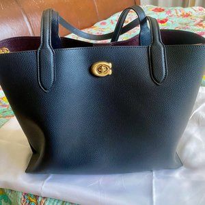 Black Coach Tote